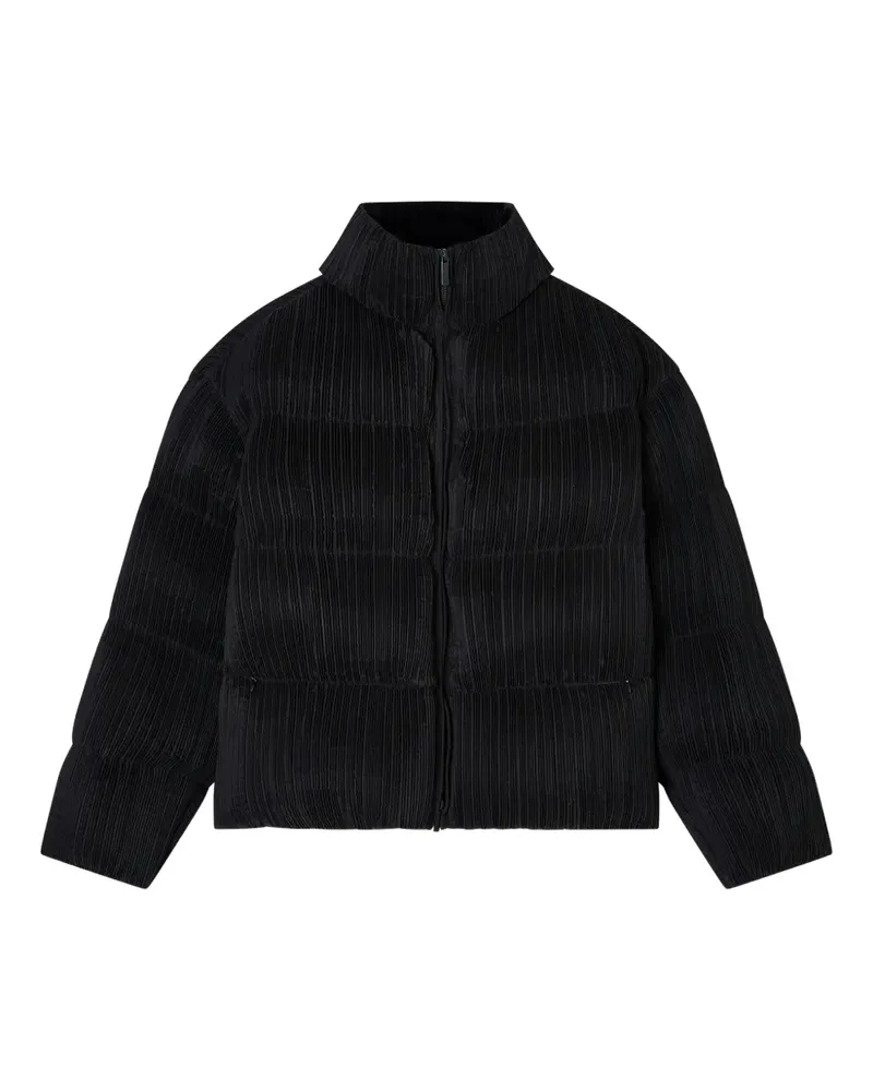 Emporio Armani Steppjacke mit Falten - Schwarz Schwarz