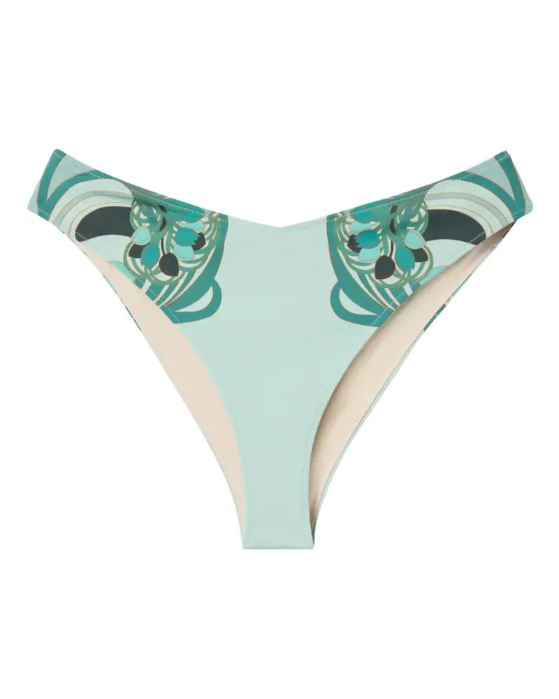 La DoubleJ Mirage Bikinihöschen - Blau Blau