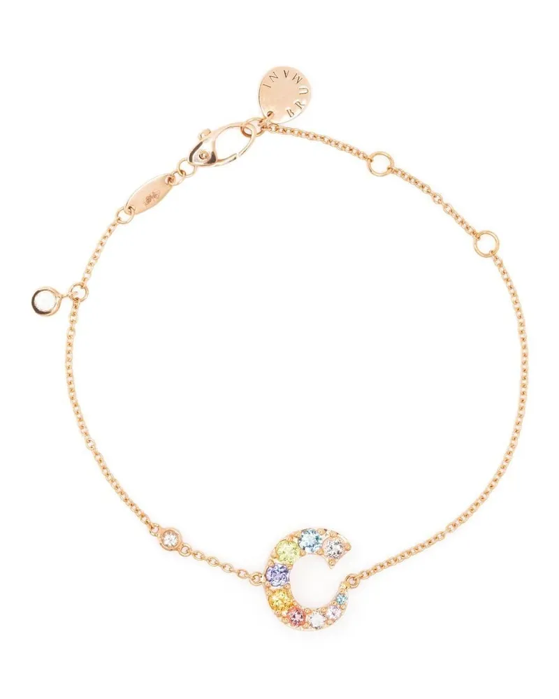 BRUMANI 18kt Rotgoldarmband mit einem Diamanten Gold