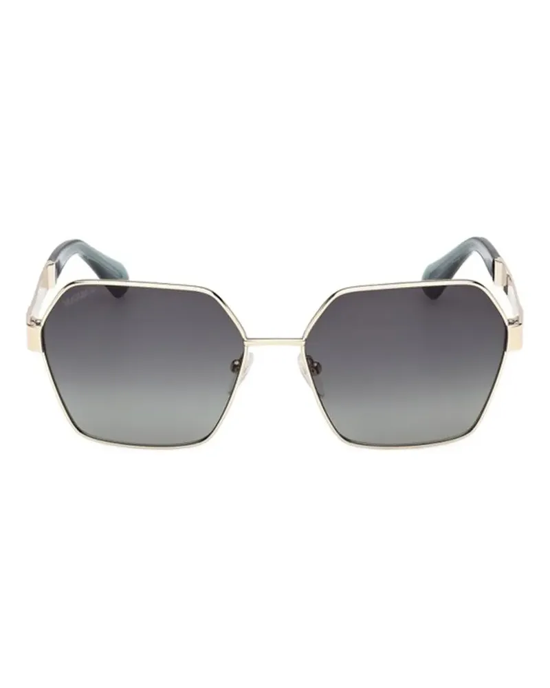 MAX&Co. geometric-frame sunglasses - Gold Gold