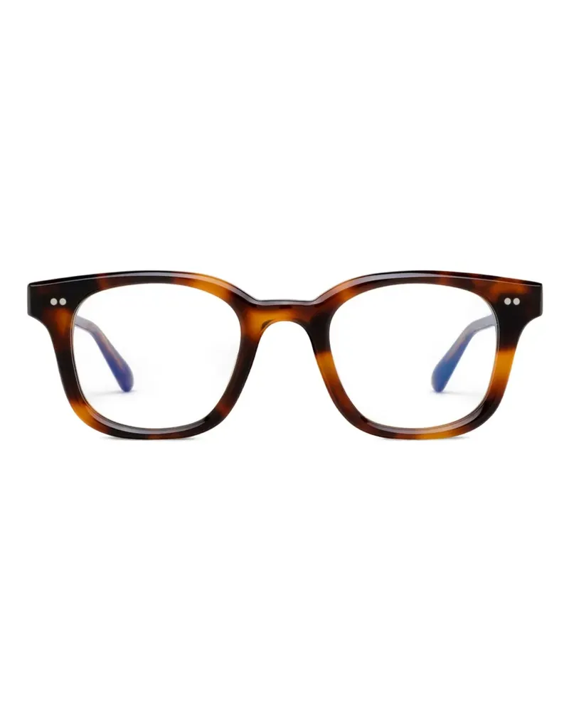 CHIMI Eckige B-Brille in Schildpattoptik - Braun Braun