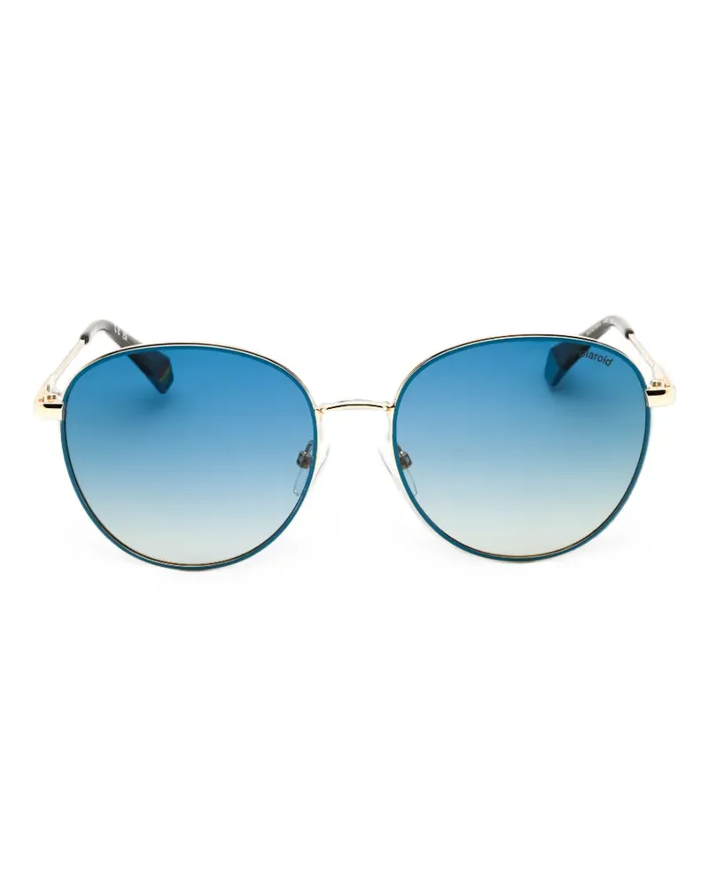 Polaroid round-frame sunglasses - Gold Gold