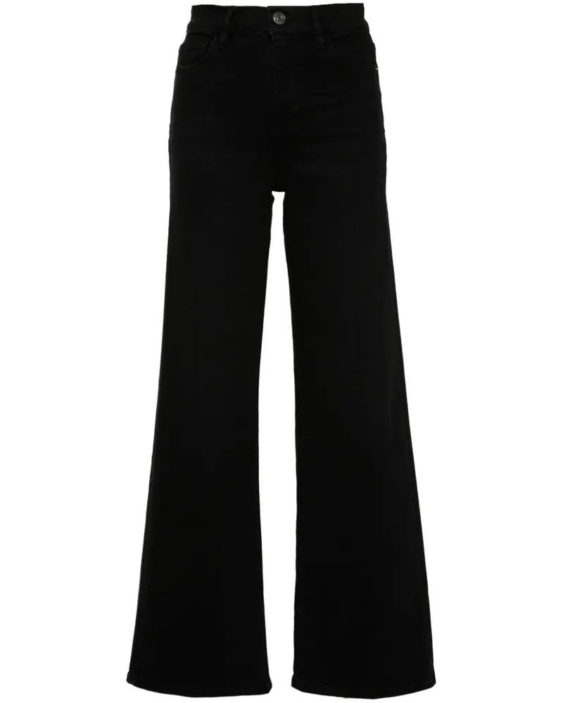 Frame Denim Le Slim Palazzo Jeans - Schwarz Schwarz