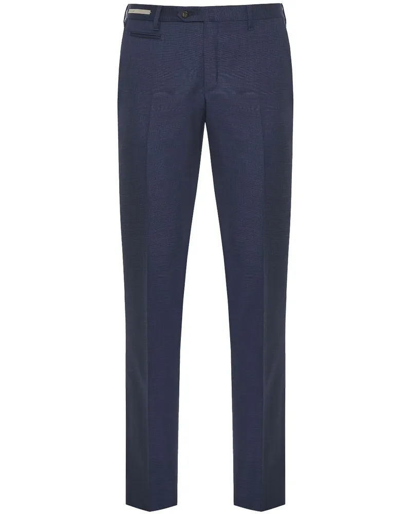 Corneliani Hose mit Bügelfalten - Blau Blau