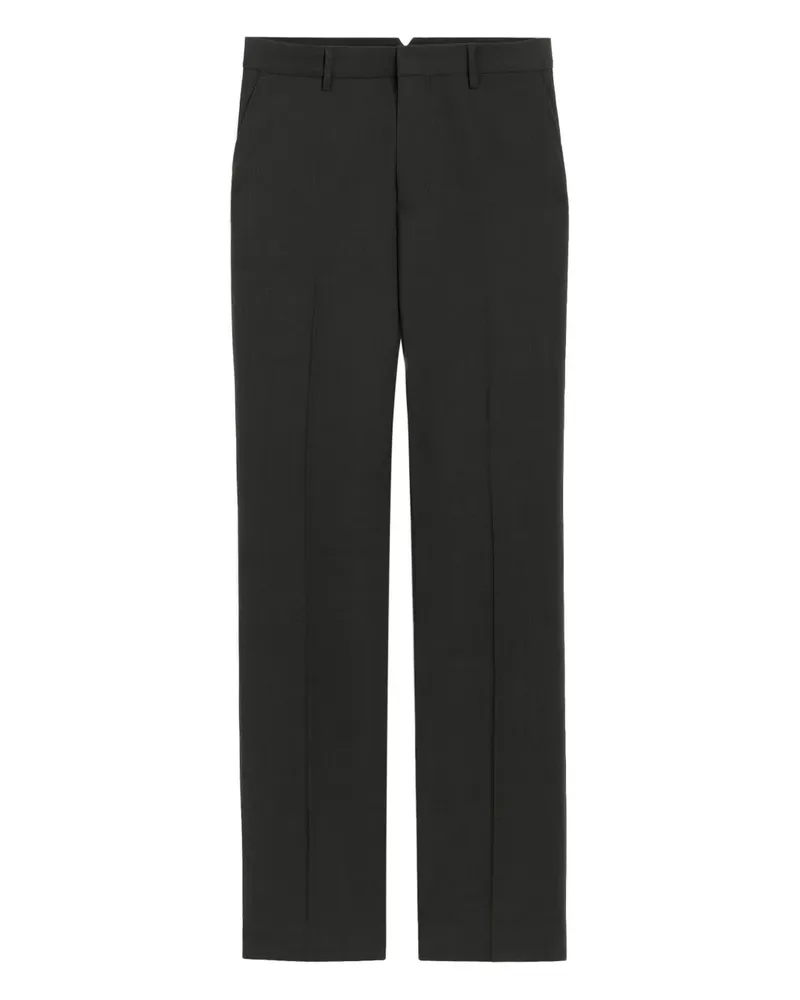AMI Paris Hose mit geradem Bein - Schwarz Schwarz