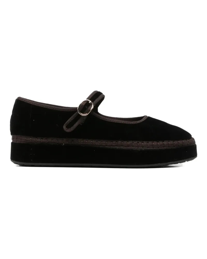 FLABELUS Mary Jane platform shoes - Schwarz Schwarz