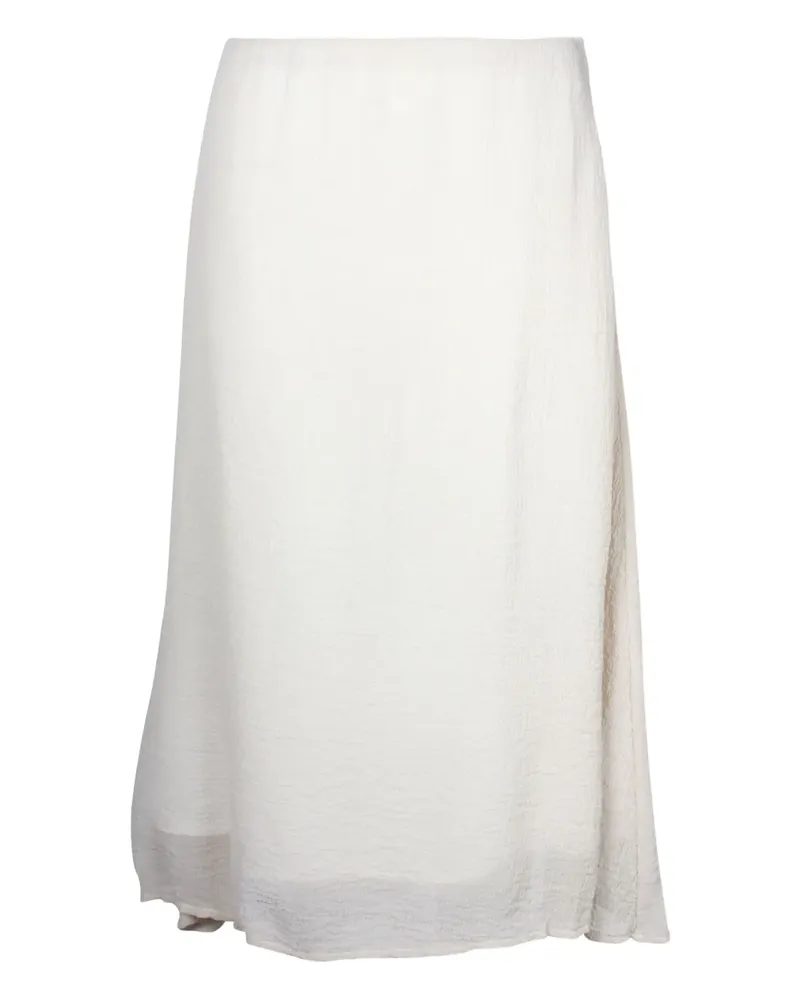 Mansur Gavriel textured midi skirt - Weiß Weiß