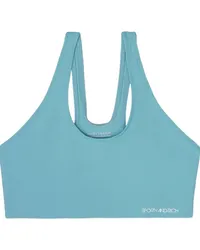 SPORTY & RICH Nahtloser Sport-BH Blau