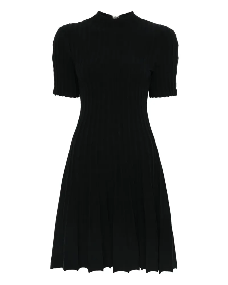 Maje Gestricktes Minikleid - Schwarz Schwarz