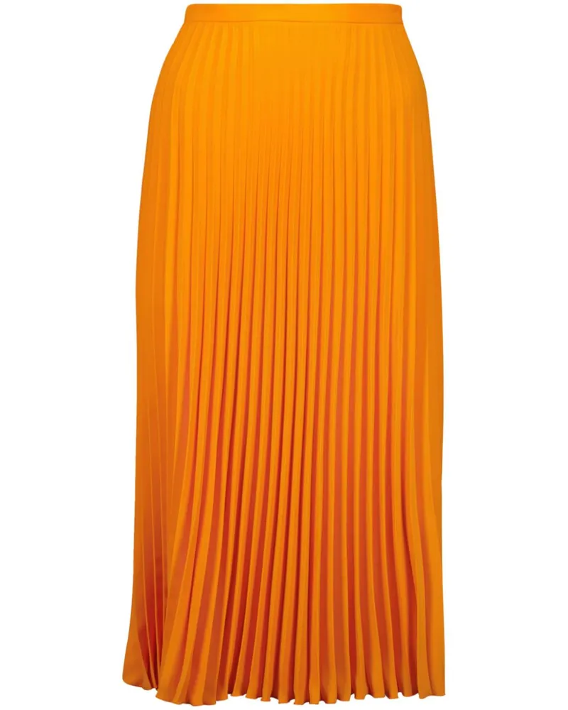 Maison Margiela Rock mit Falten - Orange Orange