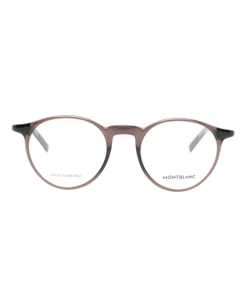 Montblanc round-frame glasses - Braun Braun