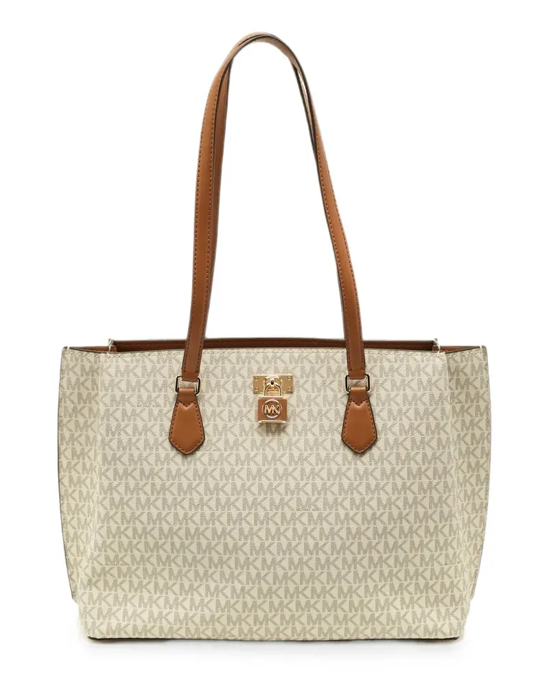 Michael Kors Ruby logo-print tote bag - Nude Nude