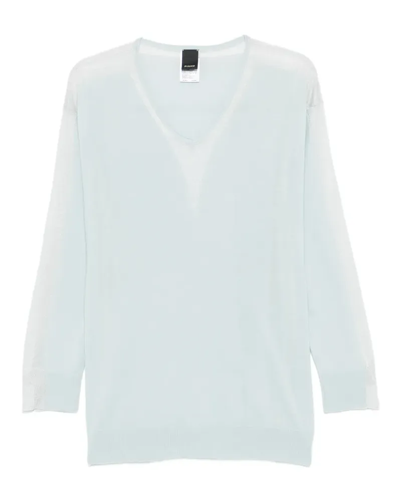 Pinko V-neck knitwear - Blau Blau