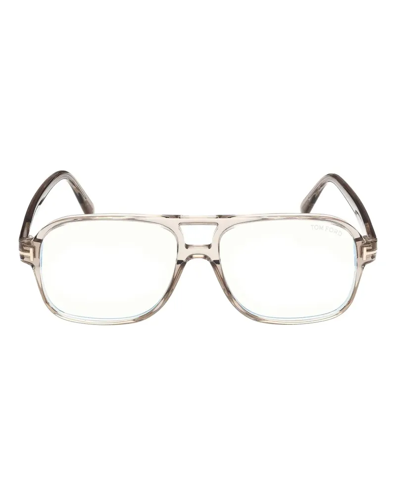Tom Ford Brille mit Pilotengestell - Grau Grau