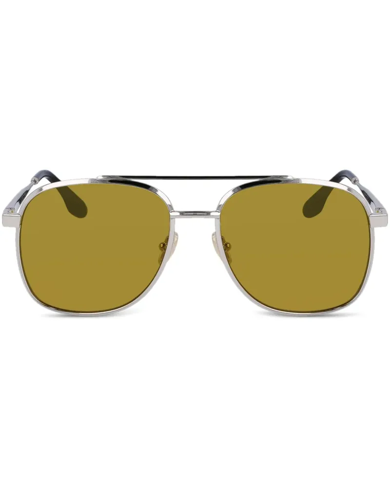 Victoria Beckham Getönte Pilotenbrille - Silber Silber
