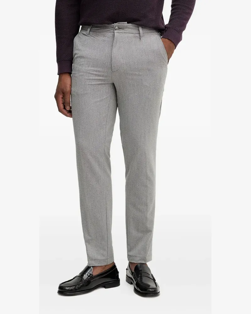 HUGO BOSS Hose mit geradem Bein - Grau Grau