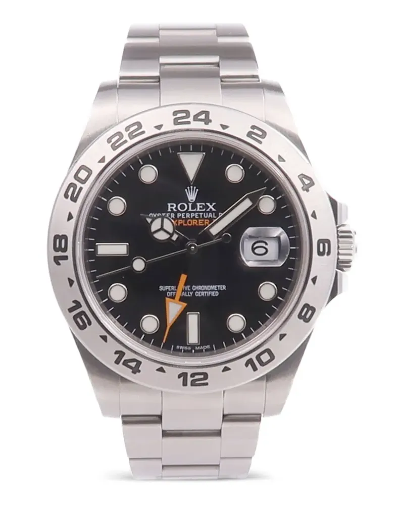 Rolex Explorer II Armbanduhr 40mm - Schwarz Schwarz