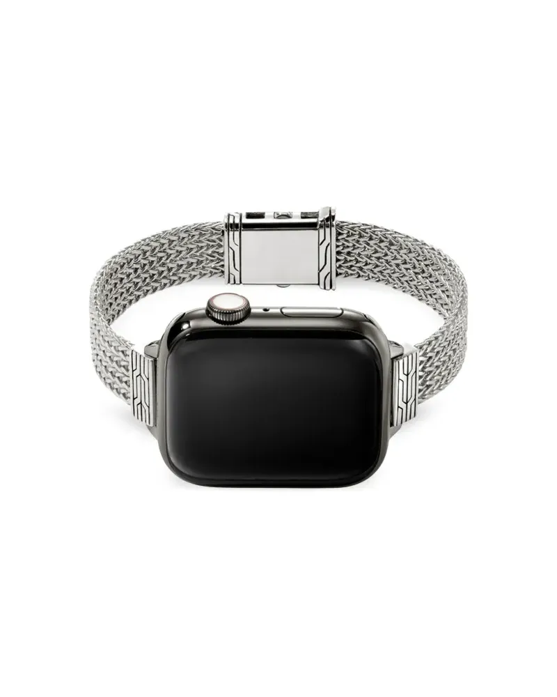 John Hardy Smartwatch-Armband aus Sterlingsilber 12mm Silber