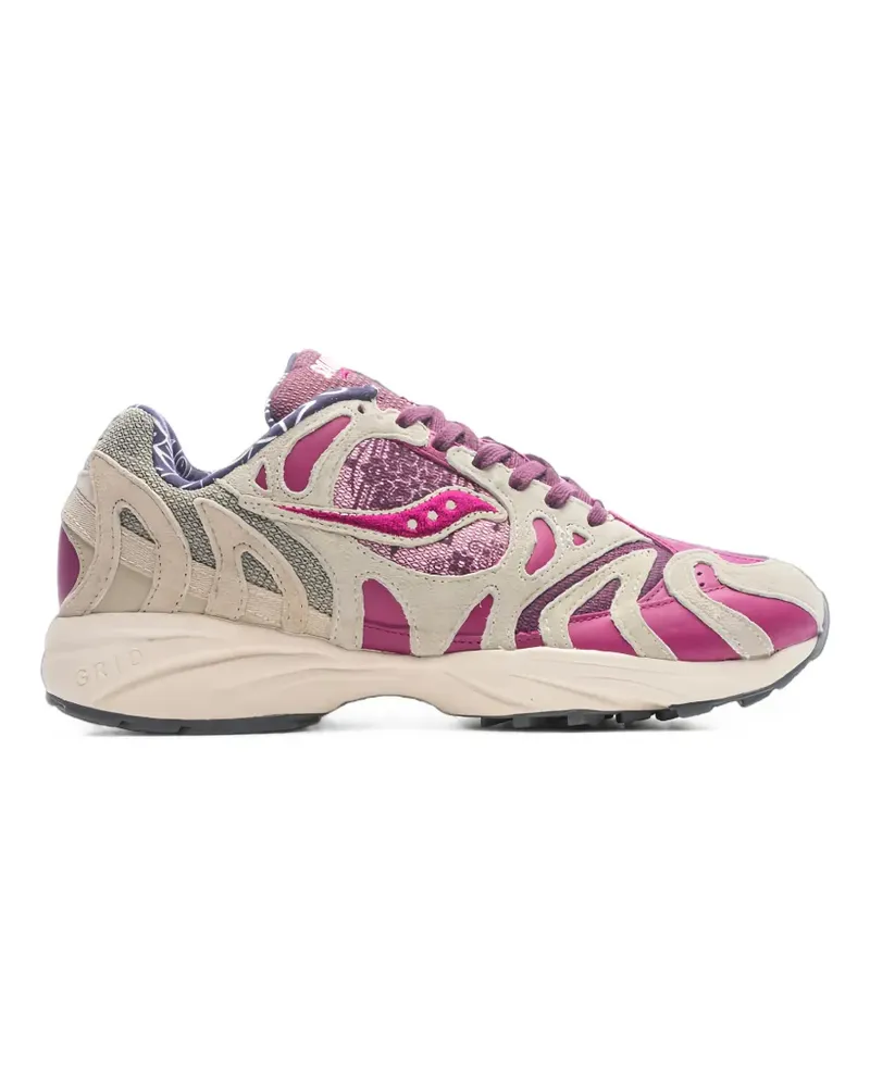 Saucony Grid Azura 2000 Sneakers mit Paisleymuster - Rosa Rosa