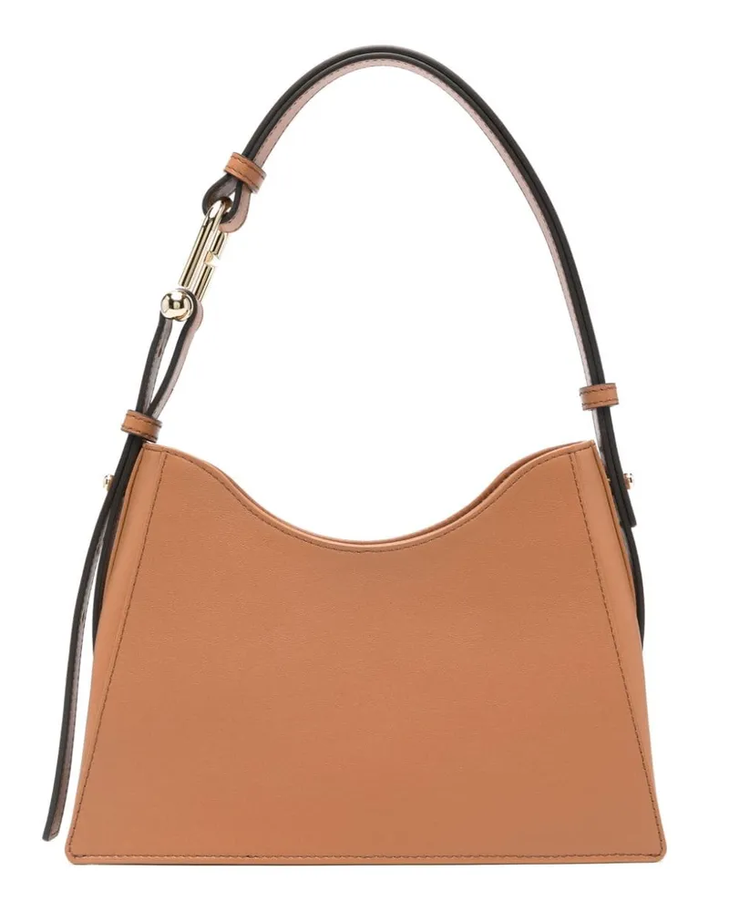 Furla Mini Nuvola Schultertasche - Braun Braun