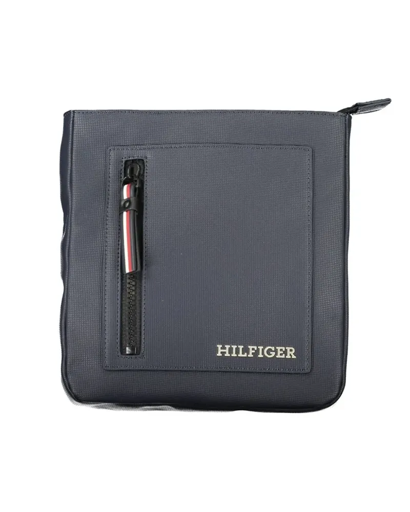 Tommy Hilfiger logo-detail messenger bag - Blau Blau