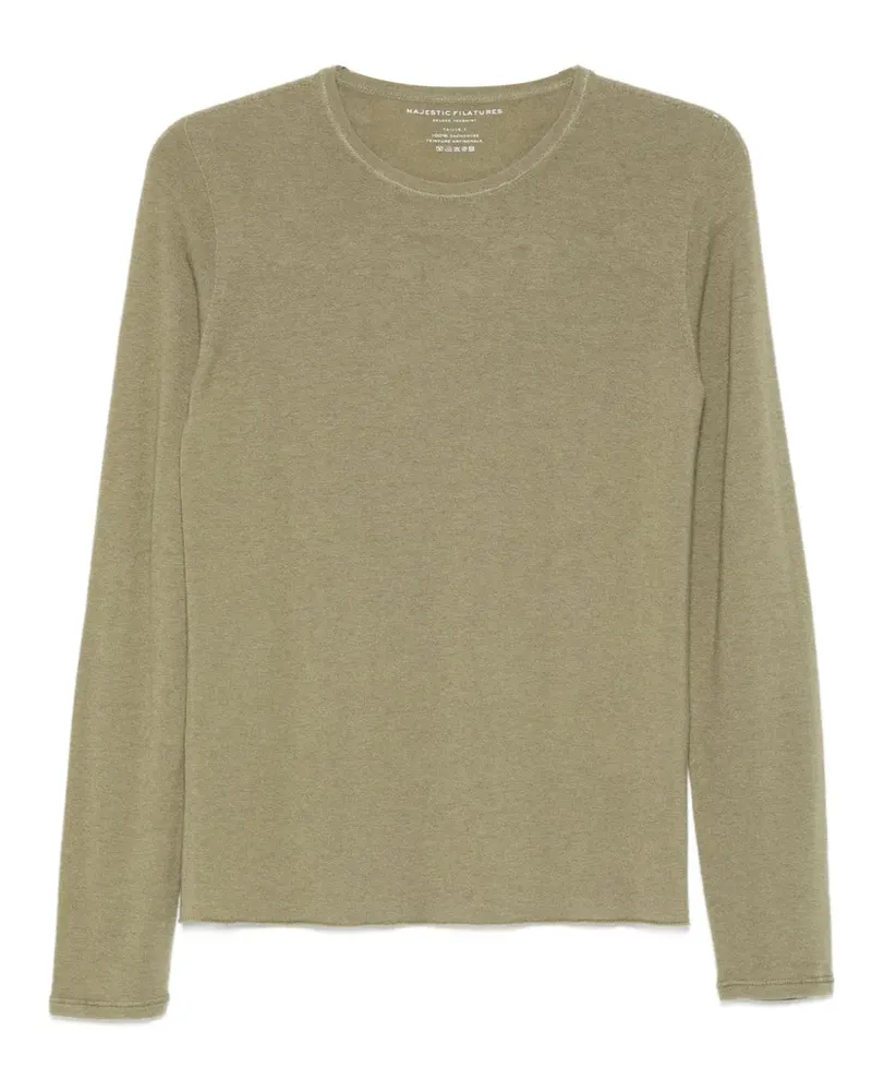 Majestic Ungesäumtes Oberteil - Grün Grün