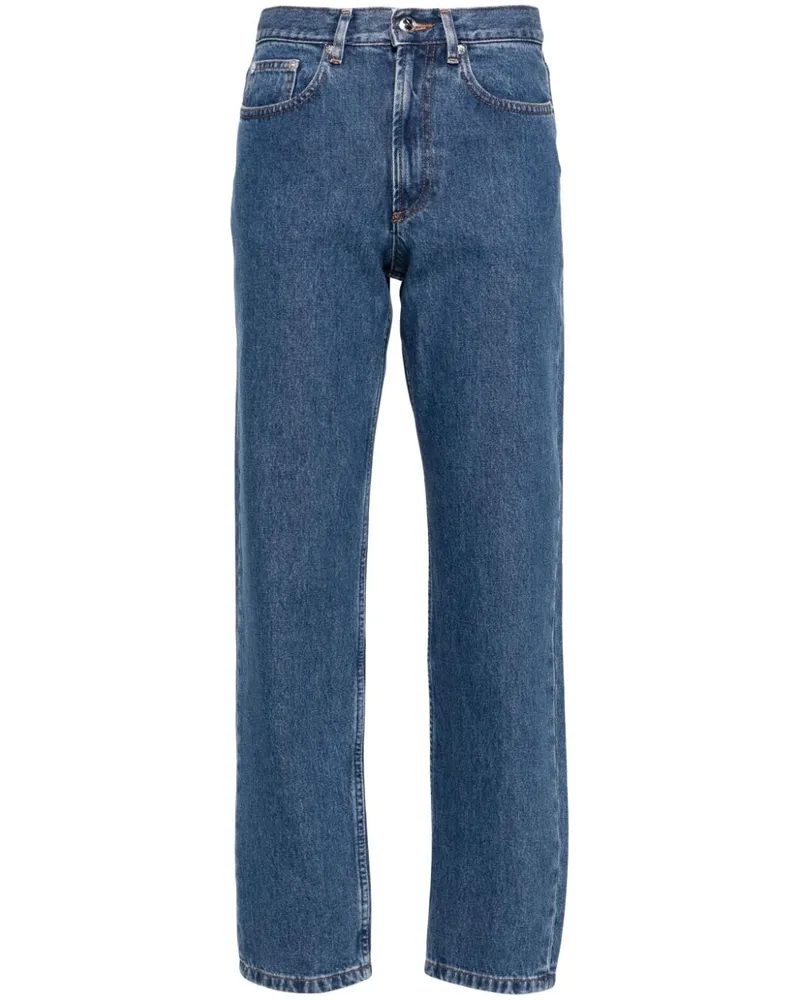 A.P.C. Martin Straight-Leg-Jeans Blau