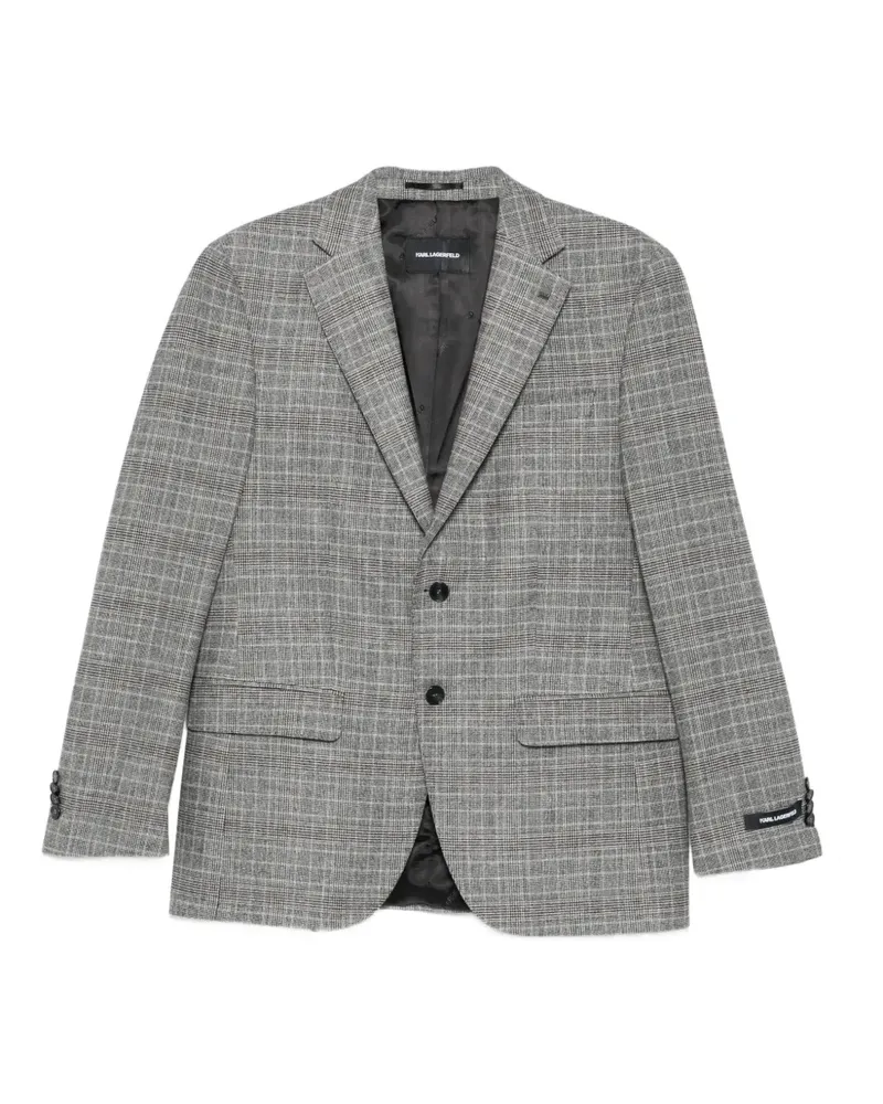 Karl Lagerfeld Jacke mit zwei Knöpfen - Grau Grau