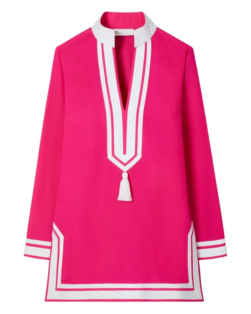 Tory Burch Strandtunika aus Baumwolle - Rosa Rosa