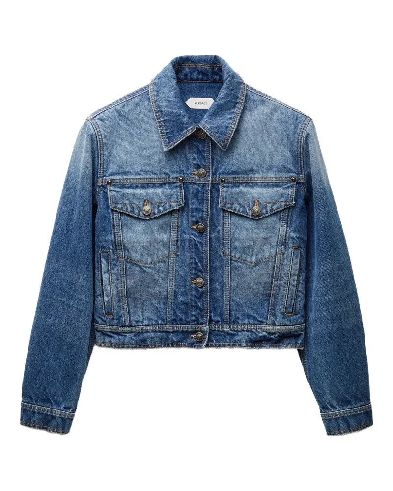 Versace denim blouson - Blau Blau