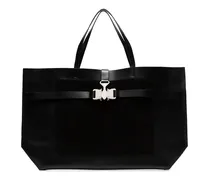 Handtasche mit Schnallen - Schwarz