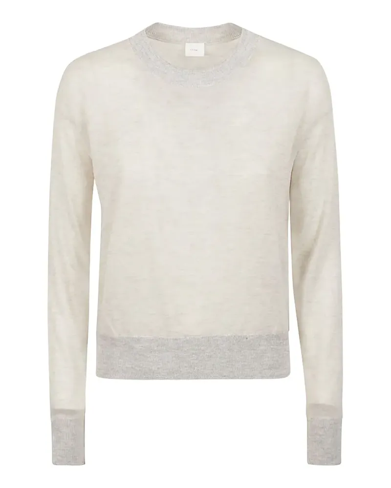 C.T.plage Pullover mit Rundhalsausschnitt - Grau Grau