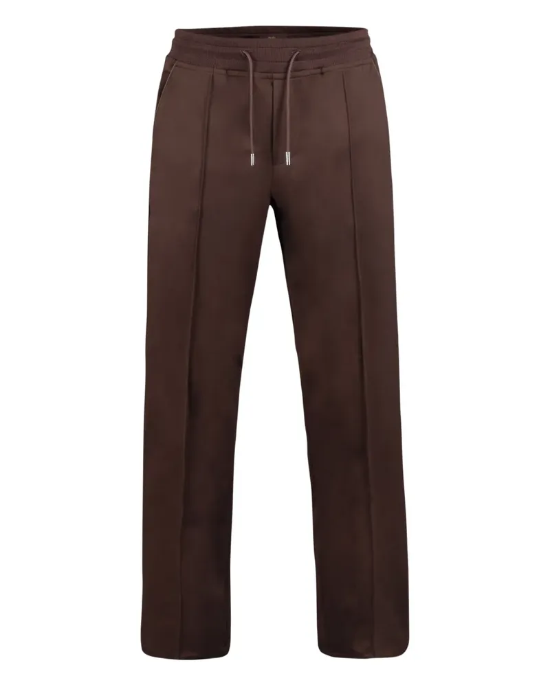 MOORER drawstring trousers - Braun Braun