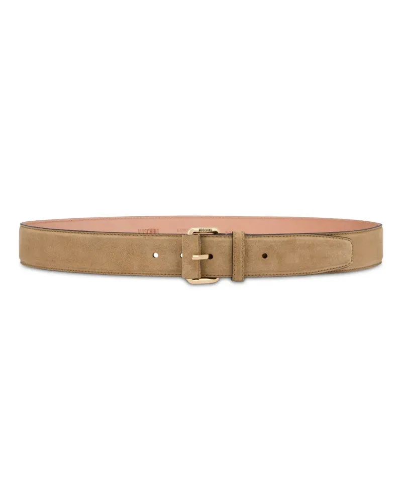Moschino Gürtel aus Wildleder - Braun Braun