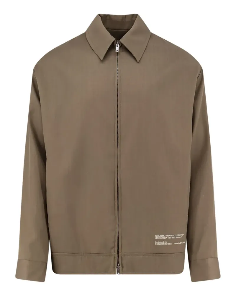 Golden Goose Coach Jacke - Braun Braun