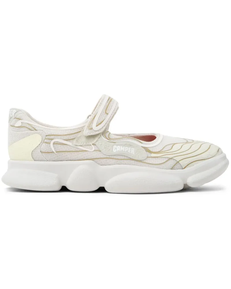Camper Karst Ballerinas - Weiß Weiß