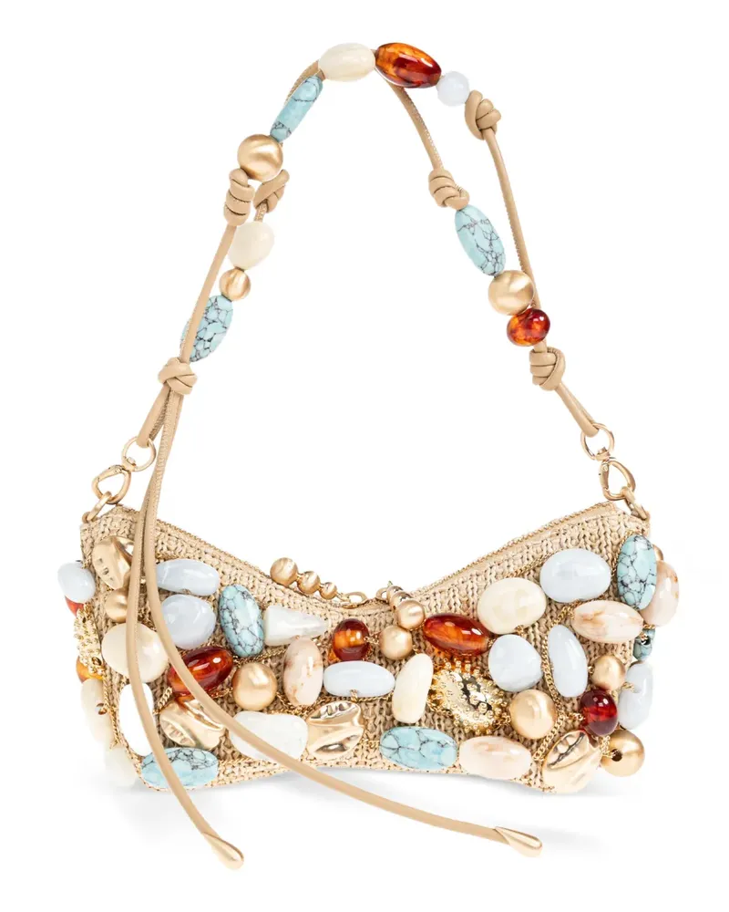 Cult Gaia Mercier shoulder bag - Nude Nude