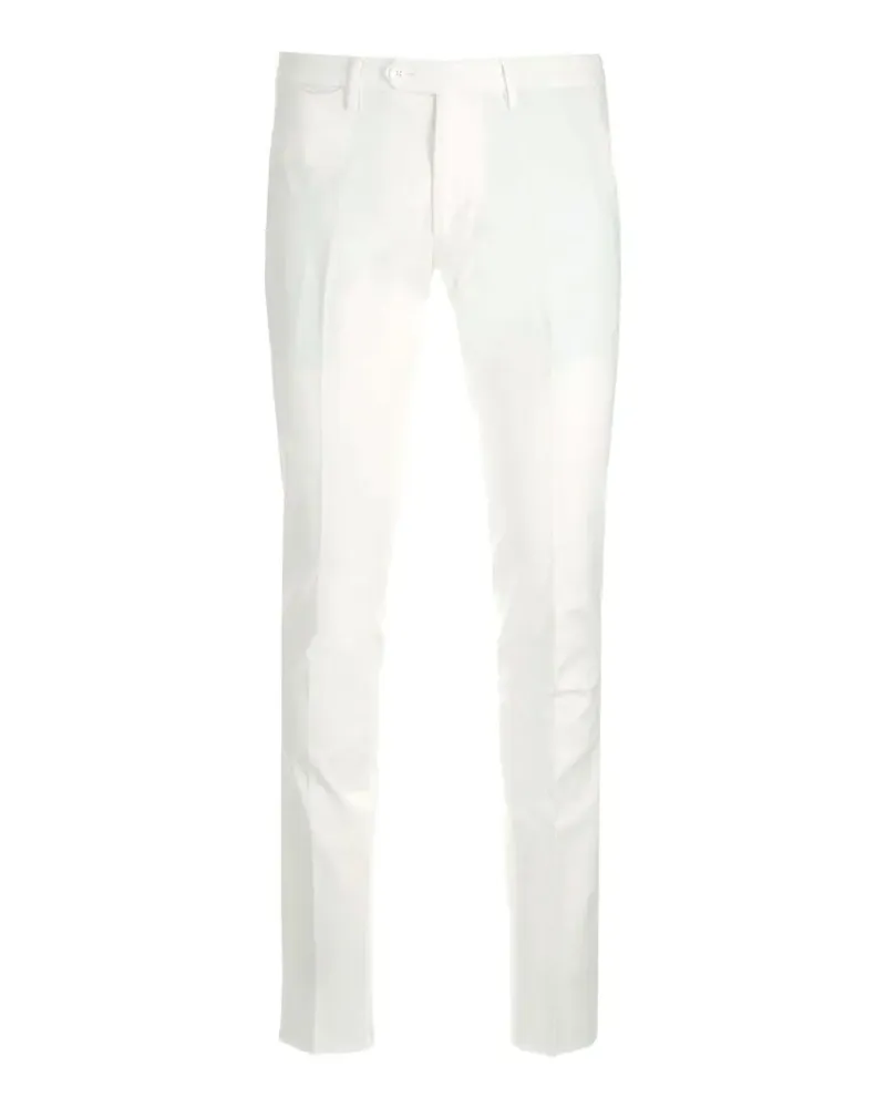 Al Duca D’Aosta 1902 slim-fit tailored trousers - Weiß Weiß