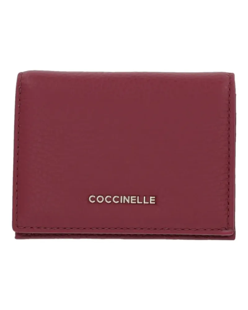 Coccinelle logo-lettering wallet - Rot Rot