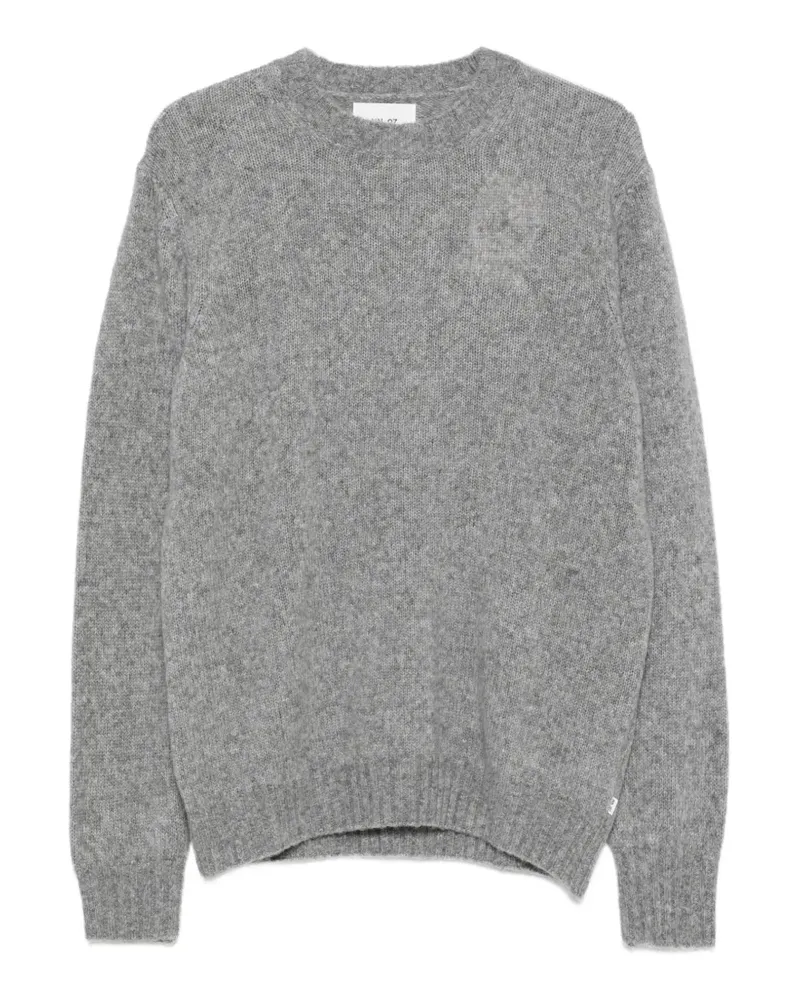 NN 07 Pullover mit rundem Ausschnitt - Grau Grau