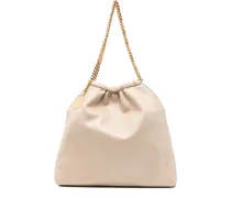 Mittelgroße Falabella Schultertasche - Nude