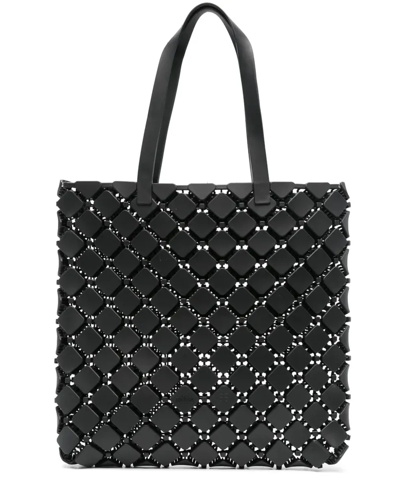 Melissa Geometrische Mogu Handtasche - Schwarz Schwarz
