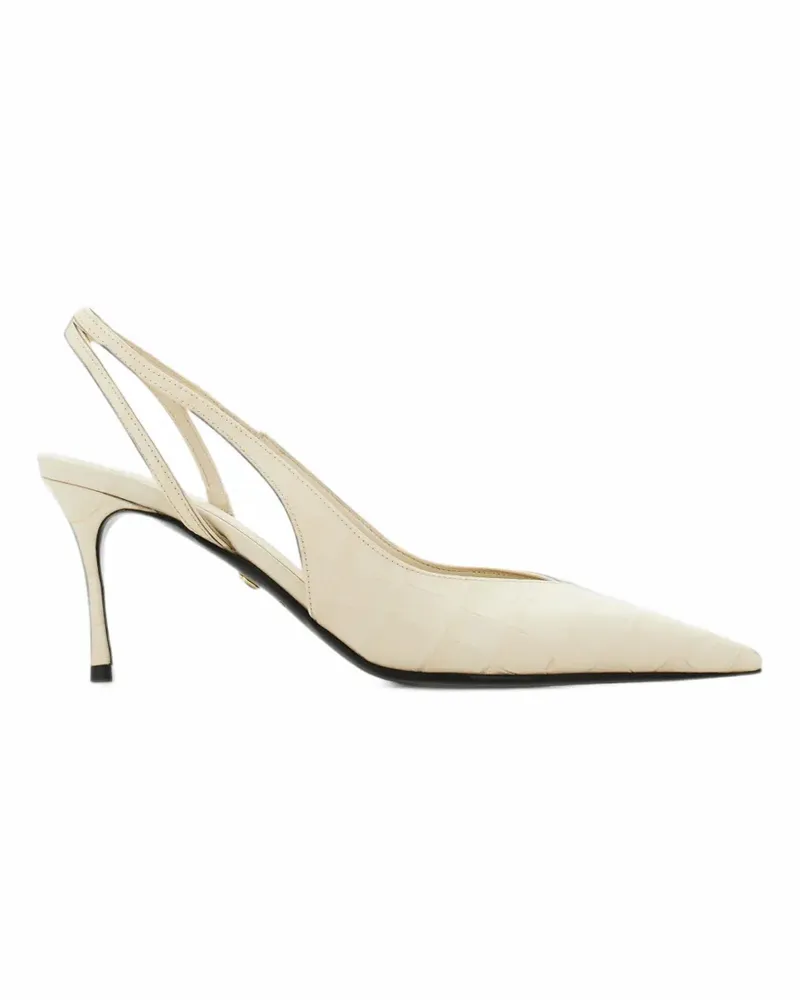 Ferragamo Spitze Mules - Nude Nude