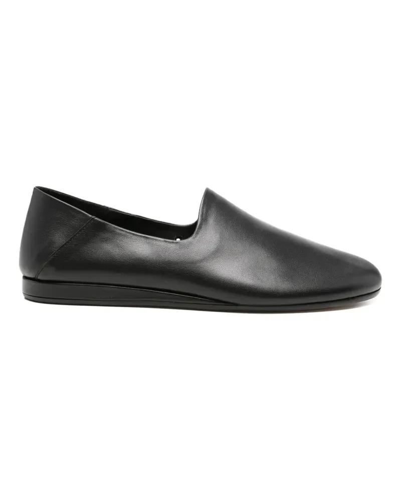Jacquemus logo-print loafers - Schwarz Schwarz