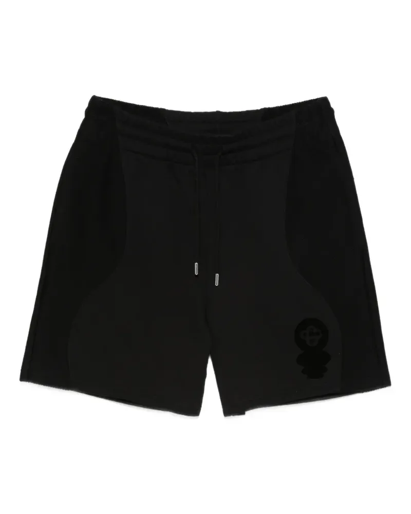 Casablanca Paris Squash logo-print track shorts - Schwarz Schwarz
