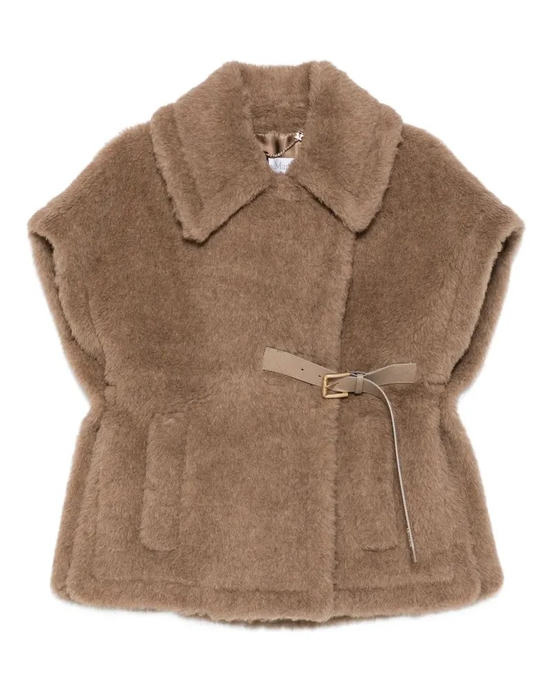 Max Mara Cappa Jacke mit Gürtel - Braun Braun