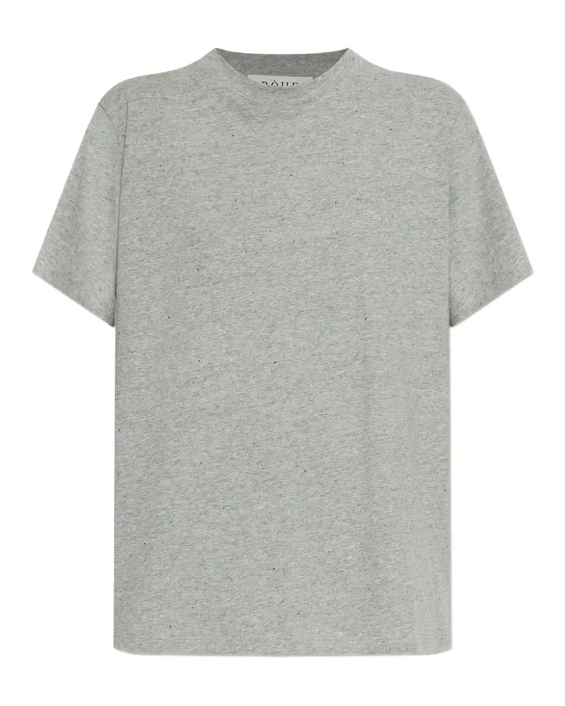 Róhe crew-neck T-shirt - Grau Grau