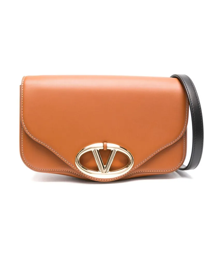 Valentino Garavani VLogo Signature Kuriertasche - Braun Braun