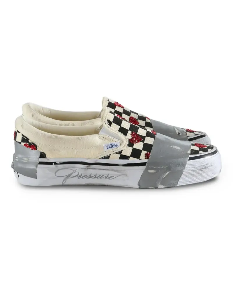 Vans x Gregory Baffoni Sneakers mit Herzpatch - Nude Nude