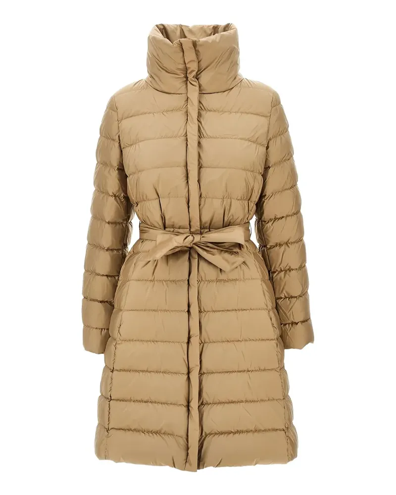 Max Mara Gesteppte Jacke - Braun Braun